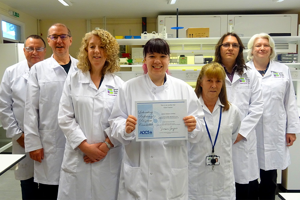 Claire Traynor and the Mylnefield Lipid Analysis Team