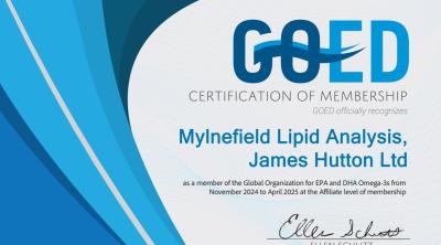 GOED Certificate 